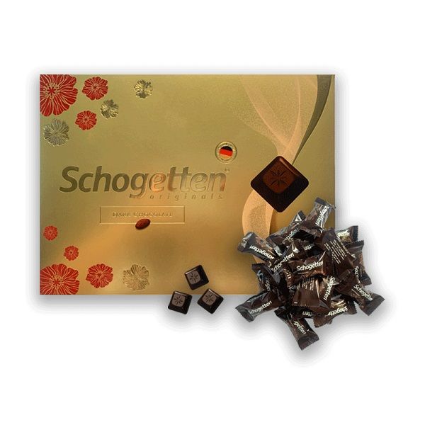 Kẹo Socola Hộp Schogetten 198g (Vị Đắng) (Tết)