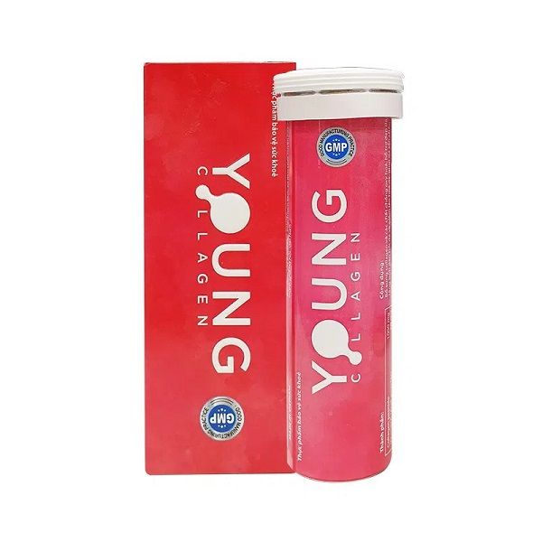 Thực Phẩm Bảo Vệ Sức Khỏe Viên Sủi Bổ Sung Collagen Young Collagen 40g (Store 5871,5873)