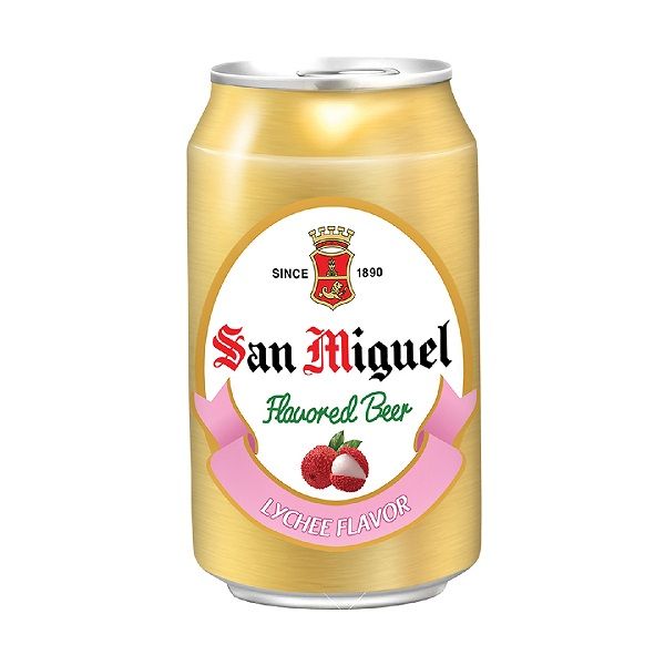 Bia Trái Cây Vị Vải San Miguel Lon 330ml