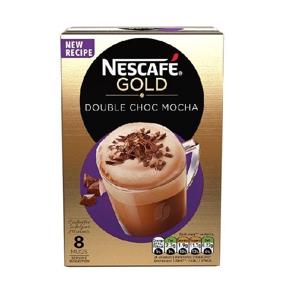 Cà Phê Sữa Hòa Tan Nescafé Double Choco Mocha 8x23g
