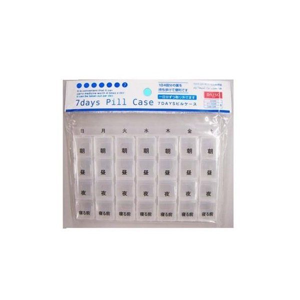Daiso Hộp Chia Thuốc 7 Ngày