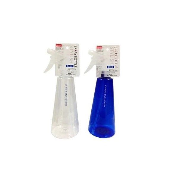 Daiso Bình Xịt Nhựa Sành Điệu 750Ml Màu Trong Suốt/Xanh Coban