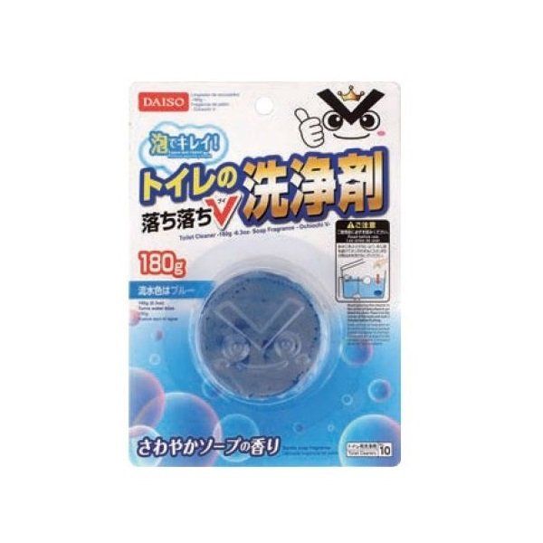 Daiso Viên Khử Mùi Bồn Cầu Viên Xanh Đậm 180g