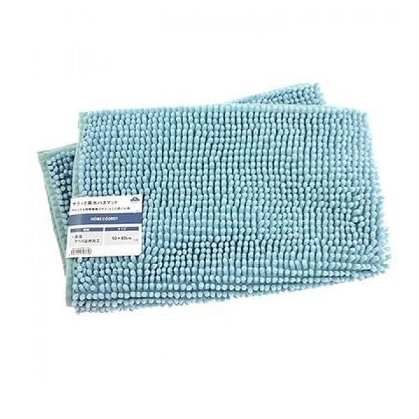 Thảm San Hô Mềm Siêu Thấm Xanh 35x50cm