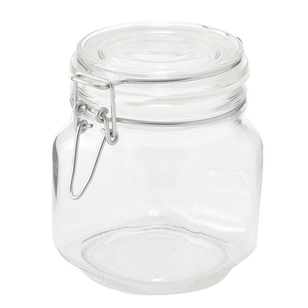 Hủ Thủy Tinh 1700ml Khóa Cài