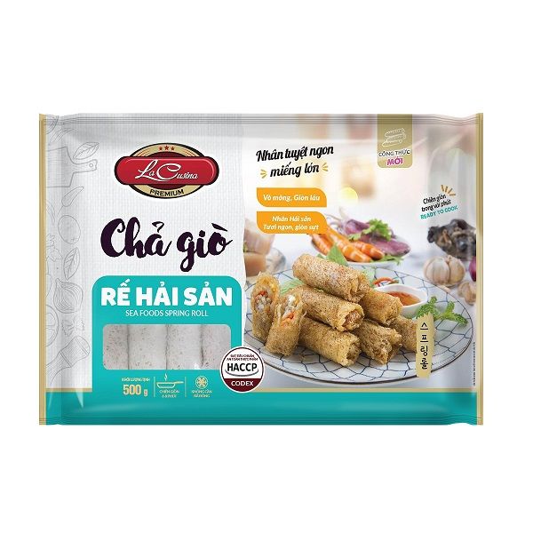Chả Giò Rế Hải Sản La Cusina 500g
