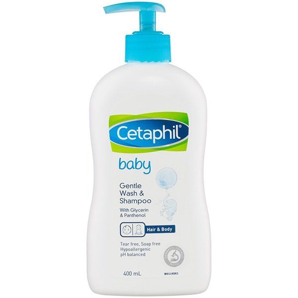Sữa Tắm Gội Cho Bé Cetaphil Baby Gentle Wash & Shampoo 400ml