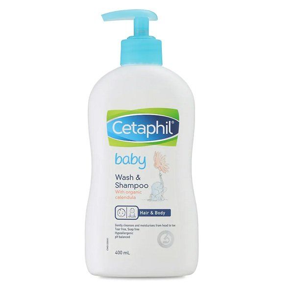 Sữa Tắm Gội Cho Bé Cetaphil Baby Wash & Shampoo With Organic Calendula 400ml