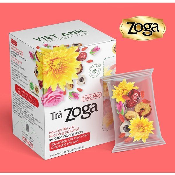 Trà Zoga - Thảo Mộc 60g ( 12 Gói X 5g )
