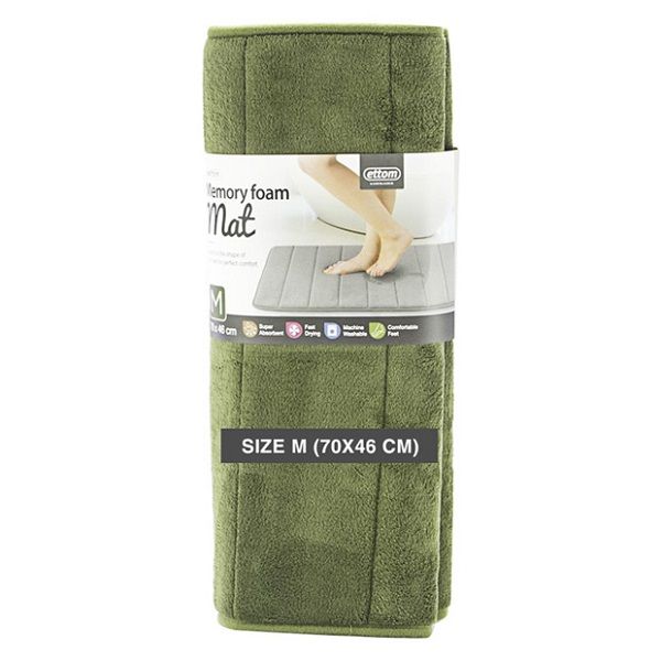 Thảm Chùi Chân Stripe Lock&Lock M-460*700*15mm MAT511GRN Xanh Lá