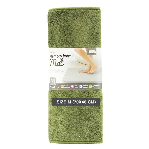 Thảm Chùi Chân Basic Lock&Lock M-460*700*15mm MAT513GRN Xanh Lá