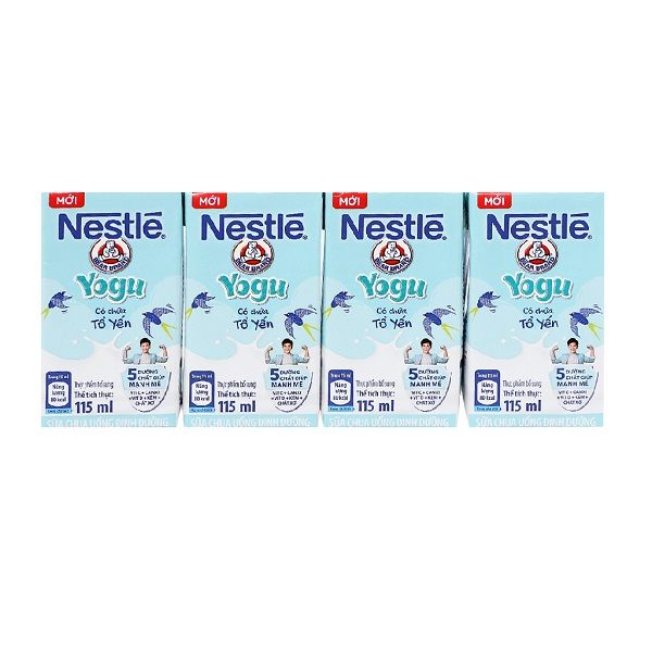 Sữa Chua Uống Yogu 115mlx3 + 1 Hộp 115ml