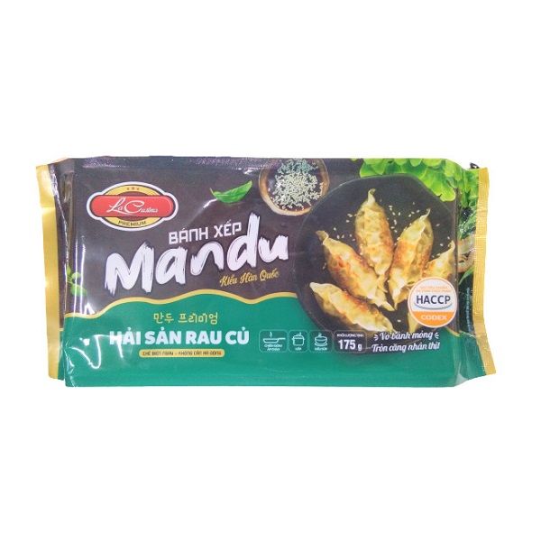 Bánh Xếp Mandu Hải Sản Rau Củ La Cusina 175g