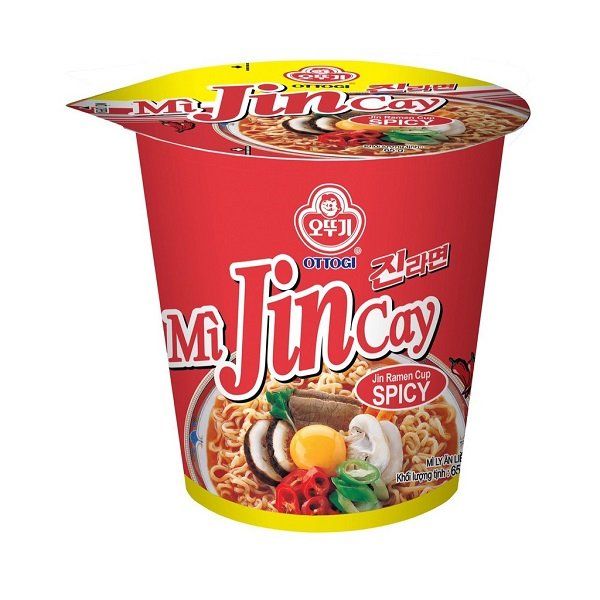 Mì Ly Jin Ottogi Vị Cay 65g