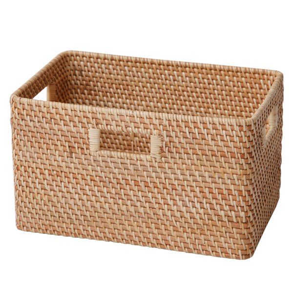 Giỏ Mây Xếp Chồng Lên Nhau (Nửa Ngang)