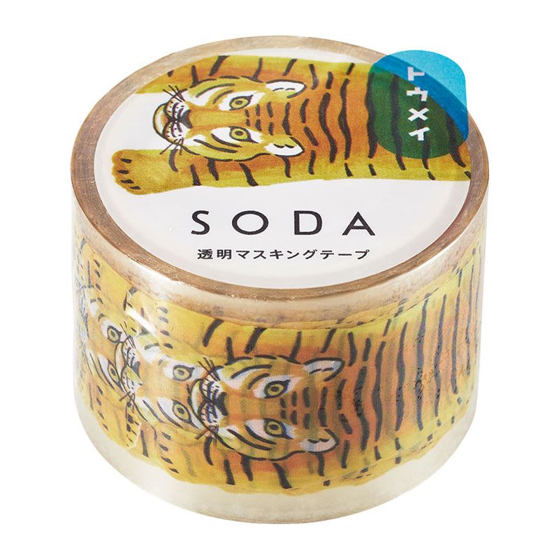 Băng Keo Soda CMT30-004 - 30mm - Con Hổ