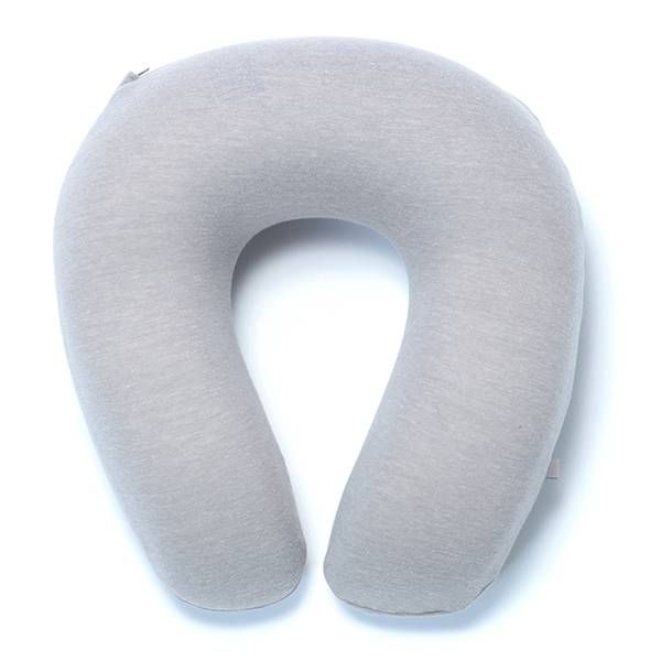 Gối Kê Cổ Memory Foam 28×30cm Xám