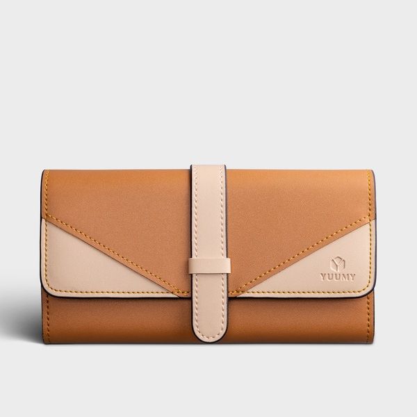Ví Da Cầm Tay Thời Trang Màu Bò Yuumy YV35B (Store 5703)