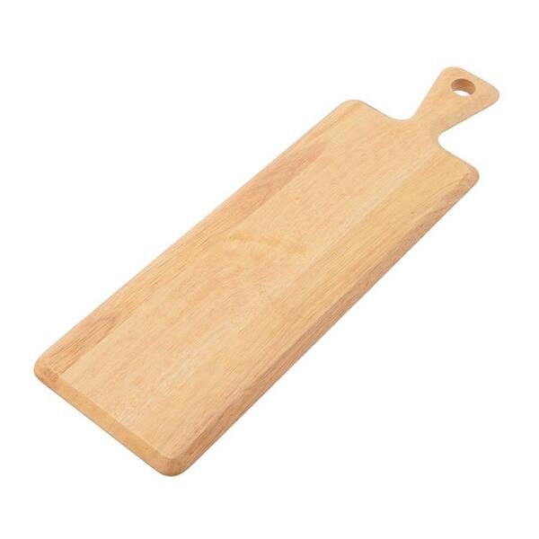 Thớt Gõ Tay Cầm Treo Được 14X50cm