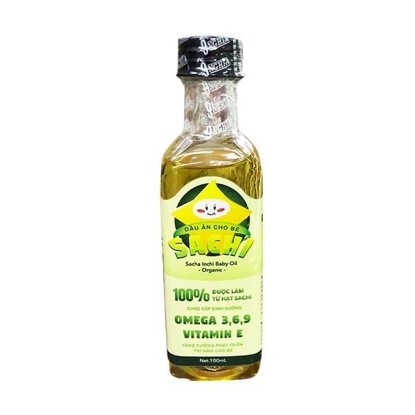 Dầu Ăn Sachi Cho Bé 100ml Chín Nghĩa