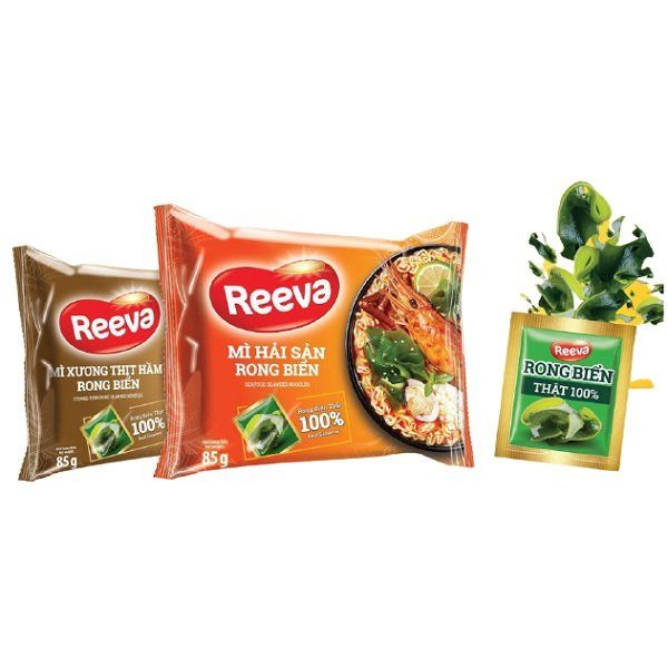 Mì Reeva Xương Thịt Hầm Rong Biển 85g