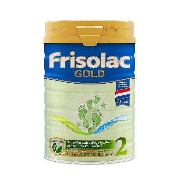 Sữa Bột Frisolac Gold 2 Lon 850g (6-12 Tháng Tuổi)