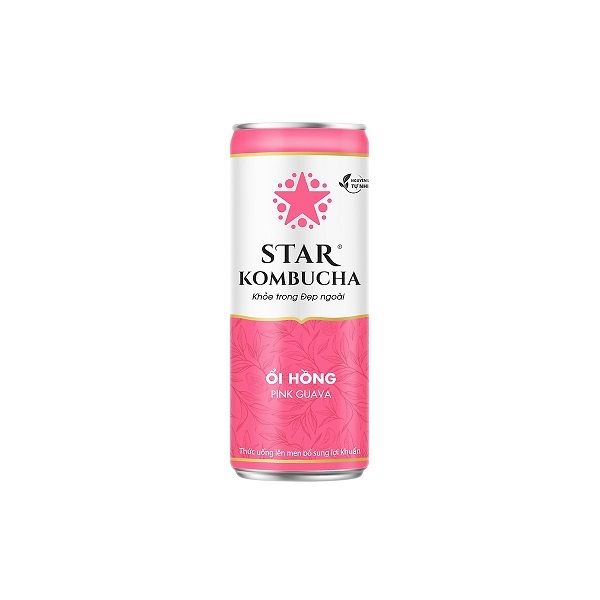 Thức Uông Lên Men Star Kombucha Ổi Hồng 250ml