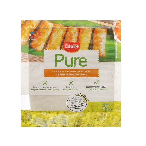 Bánh Tráng Chả Giò Cầu Tre Pure 280g