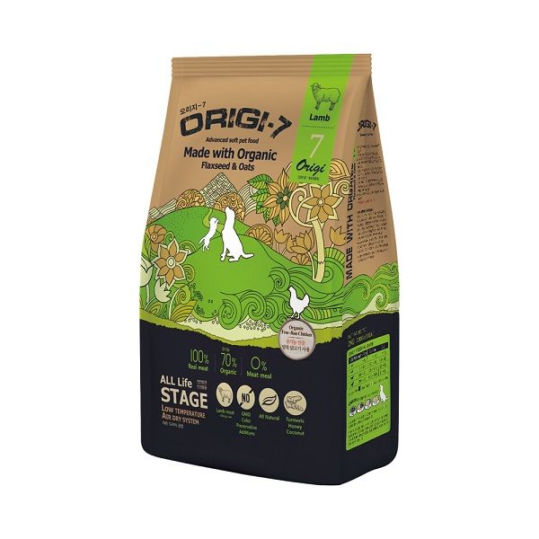 Thức Ăn Hạt Mềm hữu Cơ vị Cừu Origi-7 6kg