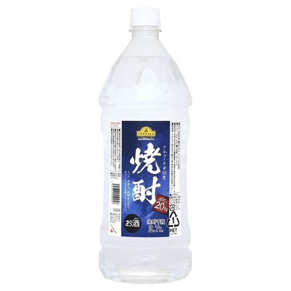 Rượu Shochu Topvalu 20 Độ 2.7L