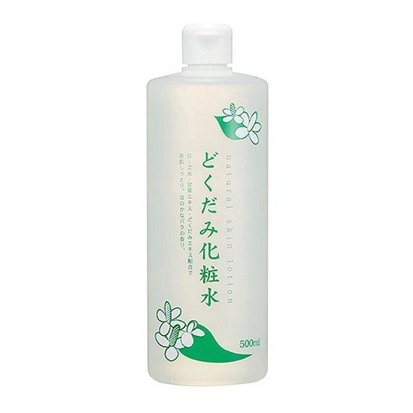 Nước Hoa Hồng Chiết Xuất Từ Lá Diếp Cá Dokudami Natural Skin Lotion 500ml (GB)