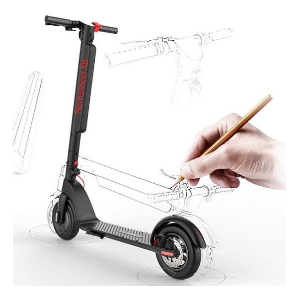 Xe Scooter Điện Đứng 10