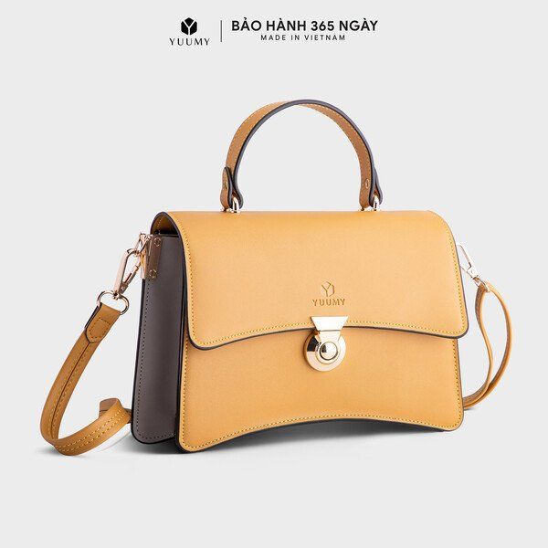 Túi Đeo Chéo Thời Trang Màu Vàng Yuumy YN94V