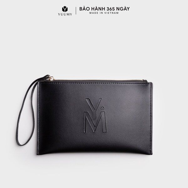 Ví Clutch Cầm Tay Màu Đen Yuumy YV45D