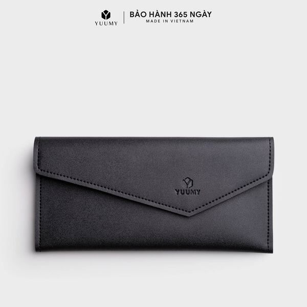 Ví Nữ Cầm Tay Màu Đen Yuumy YV46D