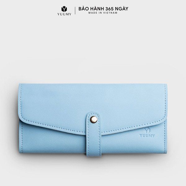 Ví Nữ Cầm Tay Màu Xanh Dương Yuumy YV47XD