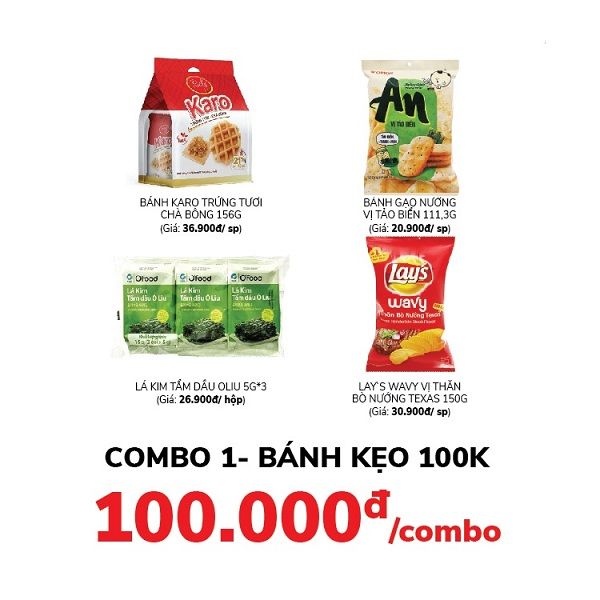 Combo 1- Bánh Kẹo