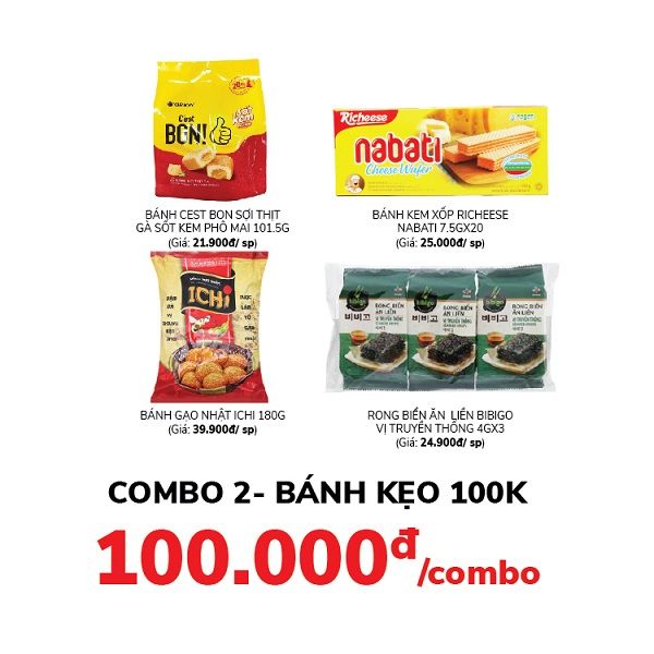 Combo 2- Bánh Kẹo