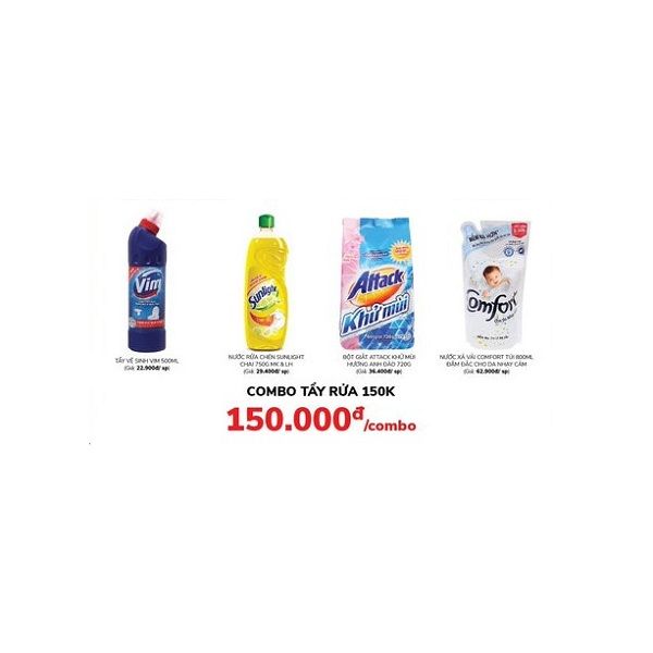 Combo Tẩy Rửa