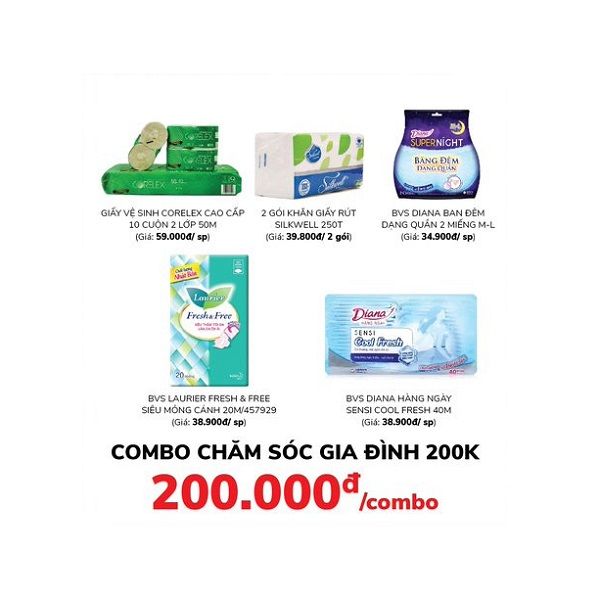 Combo Chăm Sóc Gia Đình