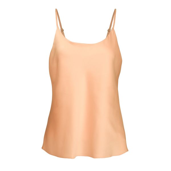 Áo Ngủ Satin Màu Da iBasic HOMW024