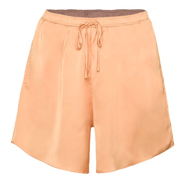 Quần Đùi Nữ Satin Màu Da iBasic HOMW025