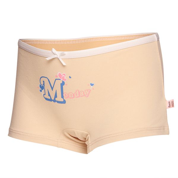 Hộp 7 Quần Lót Bé Gái Cotton Màu Mix iBasic PANG019