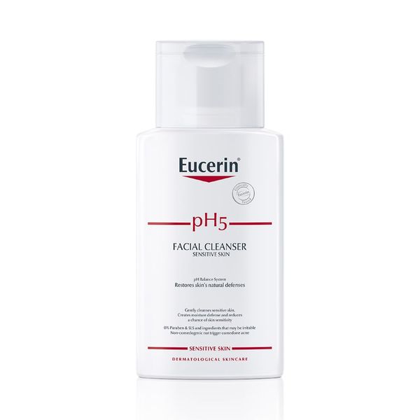 Sữa Rửa Mặt Da Nhạy Cảm Eucerin PH5 Facial Cleanser Sensitive Skin 100ml (GB)