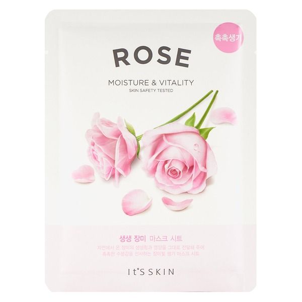 Mặt Nạ Chiết Xuất Hoa Hồng Se Lỗ Chân Lông It's Skin The Fresh Mask Sheet Rose 20g (GB)