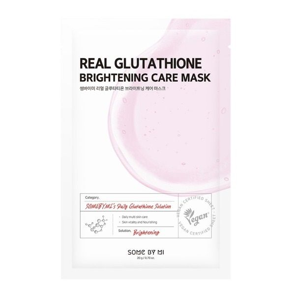 Mặt Nạ Dưỡng Da Làm Sáng Da Some By Mi Real Glutathione Brightening Care Mask 20g (GB)