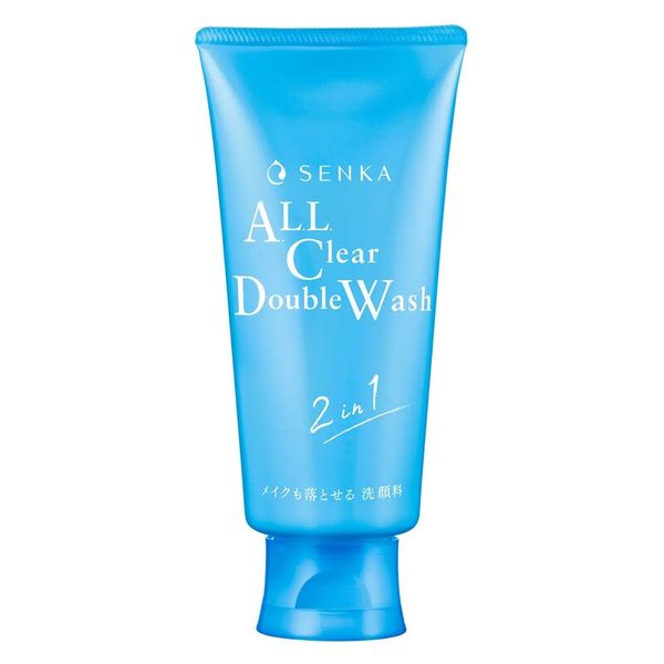 Sữa Rửa Mặt Tẩy Trang Senka All Clear Double Wash 120g