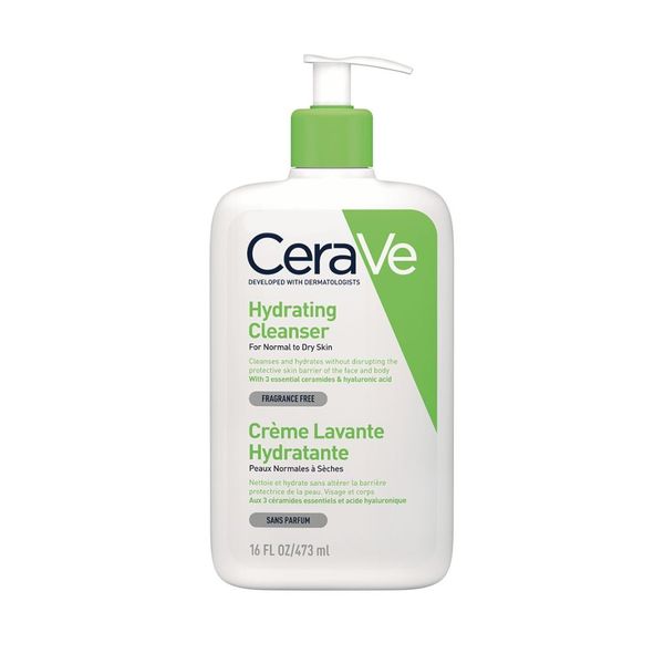 Sữa Rửa Mặt Làm Sạch Sâu Cho Da Thường Và Khô Cerave 473ml (GB)
