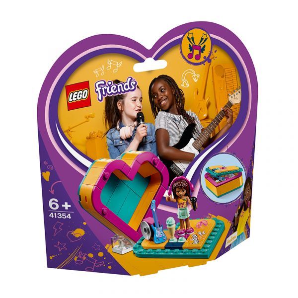 Đồ Chơi Lego Friends Chiếc Hộp Trái Tim Của Andrea 41354