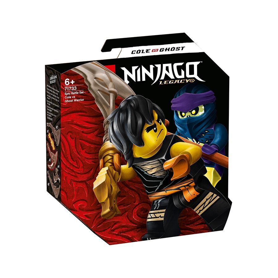Đồ Chơi Đấu Trường Ninjago- Cole Đối Đầu Ghost Warrior 71733